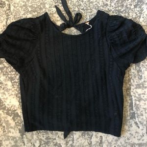 black free people top with open back